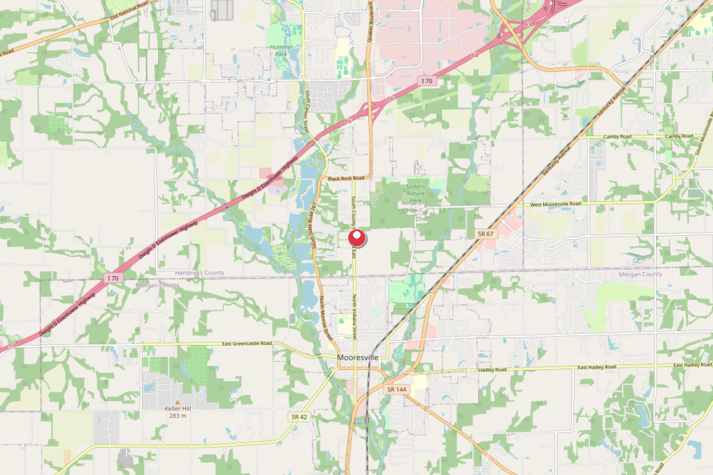 Map of Camby, Indiana