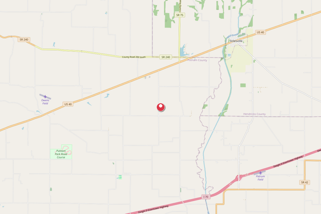 Map of Stilesville, Indiana